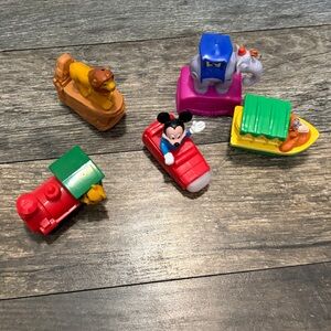 1994 McDonald’s Disneyland Adventures Viewfinder Happy Meal Toys 5 Pieces